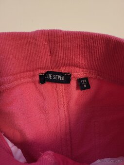 Zateplené kalhoty vel. 128 zn. Blue Seven – NOVÉ - 2