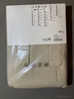 IKEA závěsy Lenda, nové, 2 ks, 140x300 cm - 2