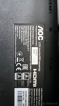 Monitor AoC G24G1 24” - 2