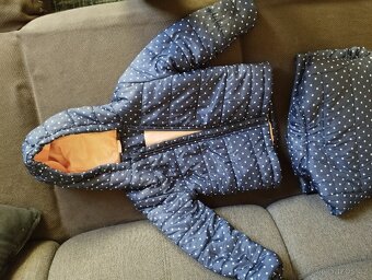 Zimní bunda + vestička 86 - 2