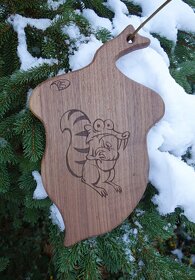 prkénko "Žalud" z amerického ořechu - 2