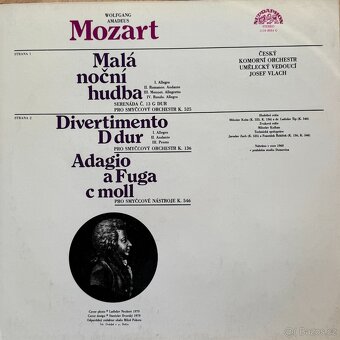 LP Mozart - Malá noční hudba - 2