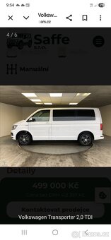 Prodámvw transporterT6 - 2
