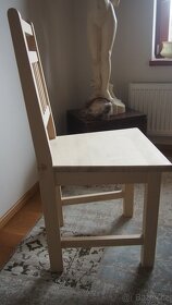 prodej masivních dřevěných  židlí - 2