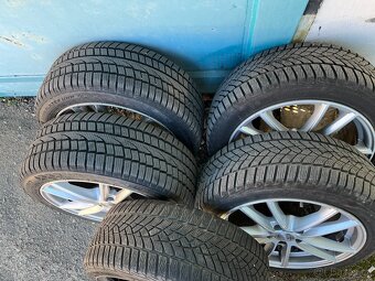 Alu.kola Ford Mondeo - 225/45/17 zimní zánovní pneu. - 2