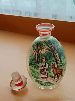 Hist. karafa ručně malovaná - 2