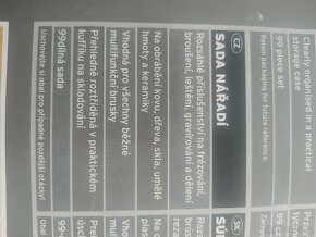 Prodám sadu pro mini brusku Powerfix - 2