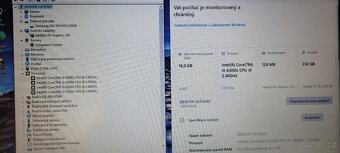 Lenovo, i5-6300u 2/4x 3,0GHz, 16GB DDR3, 250GB SSD, bat.3h. - 2