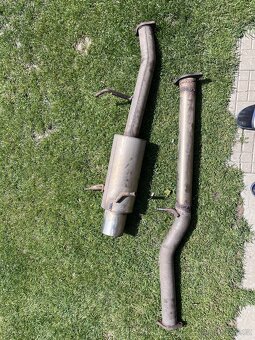 Nerezový průchozí výfuk Subaru Impreza 2002-2007 WRX - 2