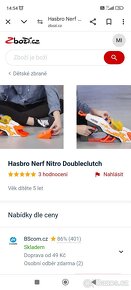 Top stav Hasbro Nerf nitro Doubleclutch - 2