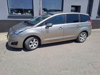 PEUGEOT 5008 1.6HDi r.15 190000km-DOLOŽENO ČR, 7MÍST - 2