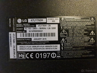 Televize LG 47LY760H - 2