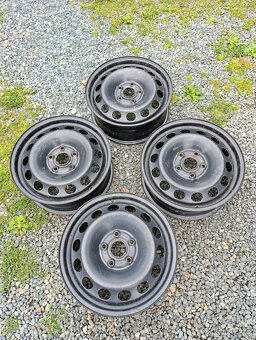 Plechové disky R16 Škoda, VW, Audi, Seat - 2