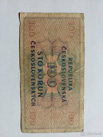 100 korun československých 1945 - 2