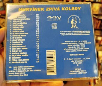 CD HURVÍNEK ZPÍVÁ KOLEDY (nesehnatlené) - 2