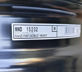 Plechové disky Fiat "Výprodej skladu" - 2