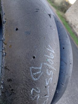 Pneumatiky Top sada metzeler slick TD 120/70-17 + 190/55-17 - 2