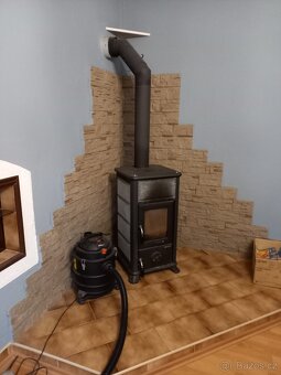 Krbová kamna Nordica 7,5kW, výroba Itálie - 2