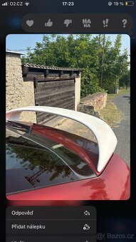 WRC křídlo Škoda Octavia 1 - 2