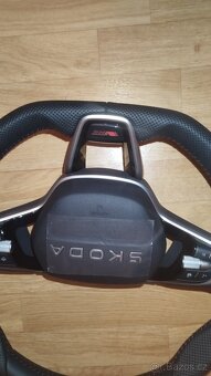 Volant Škoda Octavia 4 RS zkosený NOVÝ originální - 2