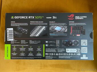 ASUS ROG STRIX GeForce RTX 5070 Ti O16G-nová, nerozbalená - 2