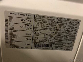 Plynový ohřívač vody - 2