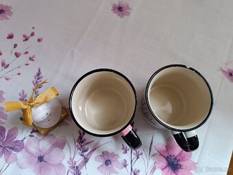 Keramický hrníček a zvoneček Kateřina - 2