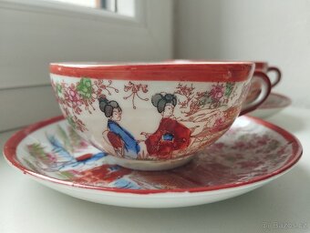 starožitné šálky - Japonsko - 2