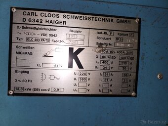 Svářečka CO2 Cloos Mig/Mag - 2