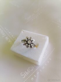 Zlatý luxusní prsten s diamanty 0,40ct - 2