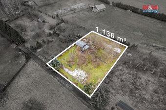 Prodej pozemku k bydlení, 1136 m², Žalany okr. Teplice - 2