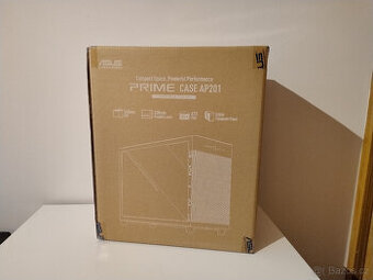 Asus Prime AP201 Case (White, Tempered Glass, NEW) - 2