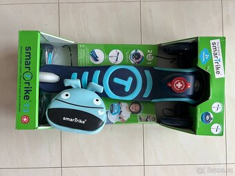 Smart Trike Koloběžka Scooter T3 modrá NOVÁ - 2