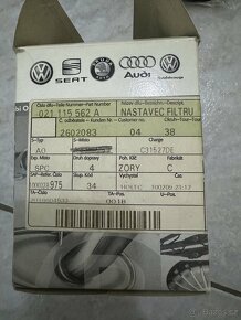 Olejový filtr 1.9 TDI, 2.0 TDI Škoda Octavia 2 021 115 562 A - 2