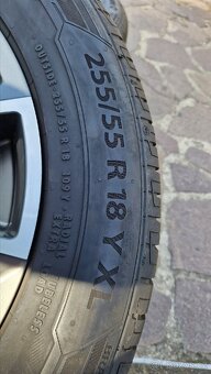 Litá kola Fondmetal s letními pneu Bravuris 255/55 R18 - 2