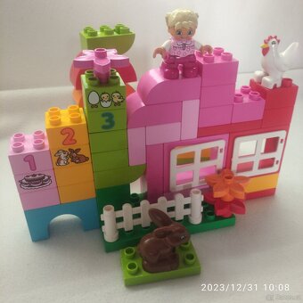 Lego duplo 10571 růžový box plný zábavy - 2