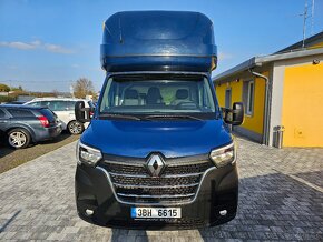 Renault Master 2.3 DCI, 8 palet valník s plachtou. - 2