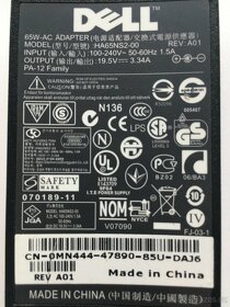 DELL síťový adaptér (nabíječka) 65W, model HA65NS2-00 - 2