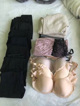 H&M, Astratex - Těhotenské a kojící oblečení set vel. S-M - 2