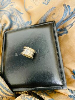 BULGARI/BVLGARI B.ZERO 1 přívěšek bílé zlato, krabička - 2