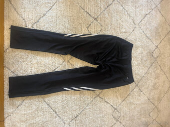 dívčí černé tepláky adidas -dukla - 2