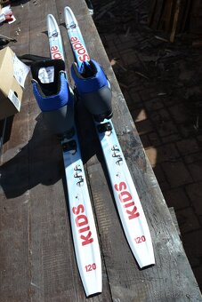 dětské běžky 120 cm s protismykem vazko N75 boty 34 - 2