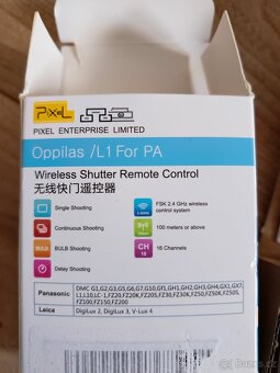 PIXEL spoušť rádiová Oppilas RW-221/L1 pro Panasonic - 2