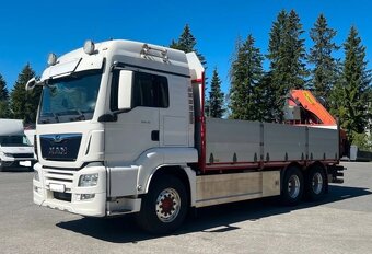 MAN TGS 33.540 - 6x4 – Valník + HR- PALFINGER PK 23002 SH - 2