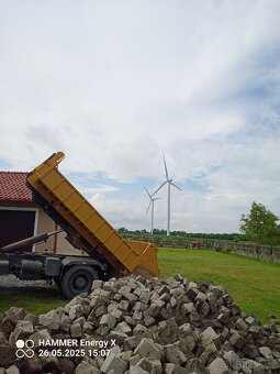 Liaz 151 hákový nosič kontejnerů, stavební stroj - 2