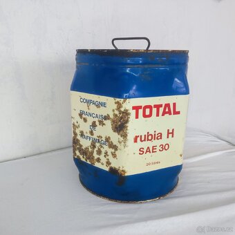 Plechovka od oleje Total 20l - 2