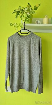 Šedý pánský svetr H&M - 2