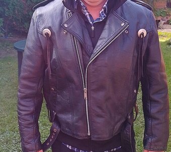 Kožený křivák pánský 56 - 2