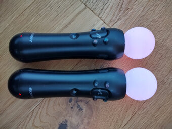 2x PS4 move ovladač pro PS VR, originální balení - 2