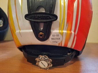 Dětská lyžařská helma, vel. XS, S - 2